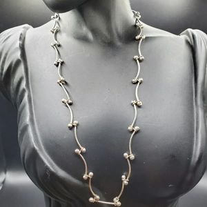 NW brand silver choker